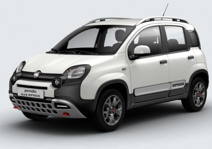 Fiat Panda Cross 0.9 TwinAir Turbo S&S 4x4 bianca - Concessionario Auto ...